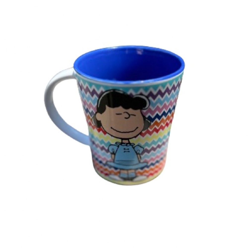 Peanuts Lucy van Pelt Chevron 16 oz Coffee‎ Mug